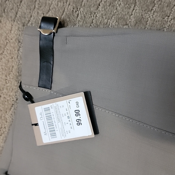 NWT Massimo Dutti, size 8 taupe trousers - Picture 3 of 3